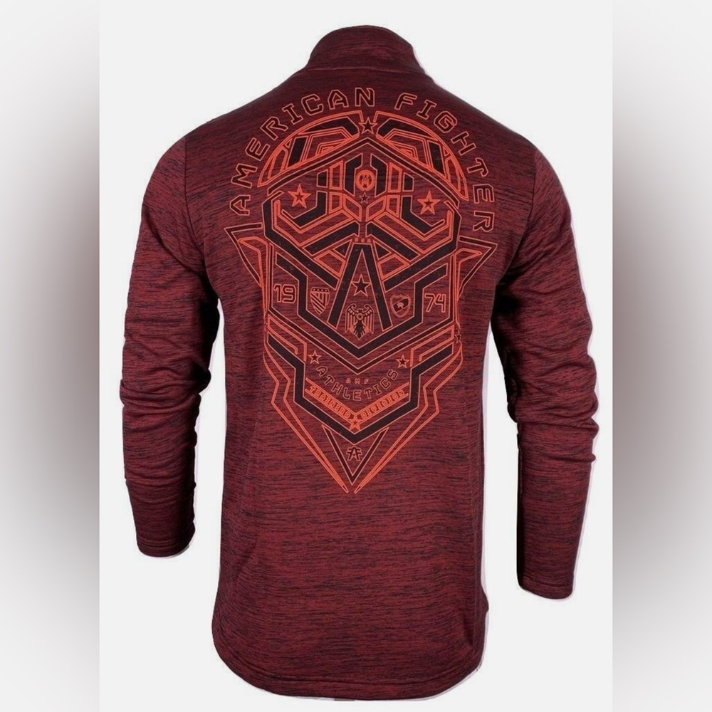 AMERICAN FIGHTER Men's Pullover MD HAWTHORN Mock Neck Premium MMA - Picture 8 of 10